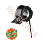 RBK-0690 E-BİKE GAZ KOLU PARMAK BASMALI 2 METRE KABLO 