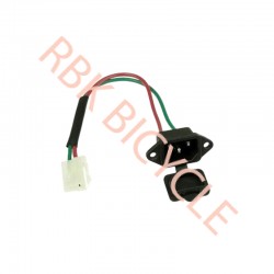 RBK-0790 E-BİKE ŞARJ BAĞLANTI GİRİŞ SOKETİ KABLOLU *KAPAKLI*