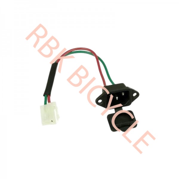 RBK-0790 E-BİKE ŞARJ BAĞLANTI GİRİŞ SOKETİ KABLOLU *KAPAKLI*