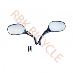 RBK-1433 SPACY 110 AYNA 8 MM SİYAH 1.KALİTE ''RBK'' sol ters