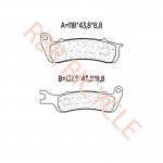 RBK-9169 VULTRE 125 DİSK BALATA 1.KALİTE