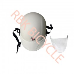 RBK-9440-B JOKEY KASK BEYAZ CAMLI