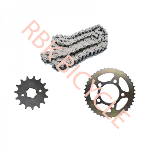 RBK-Z0270 DRİFT L ÖN DİŞLİ+ARKA DİŞLİ+ZİNCİR 428H SET  